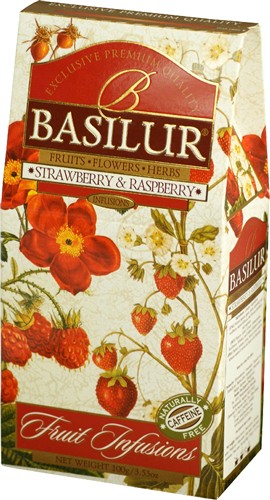 BASILUR sypaný STRAWBERRY RASPBERRY