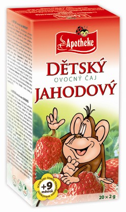 Dětský čaj jahodový