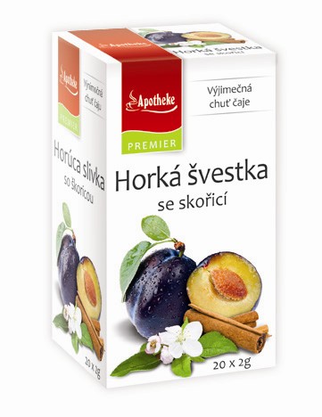 Horká švestka se skořicí