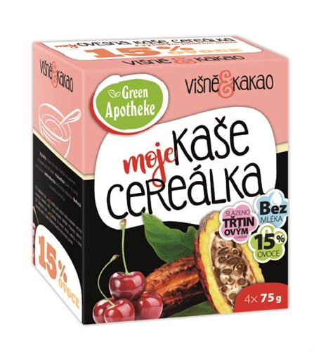 CEREÁLKA ovesná kaše višně s kakaem