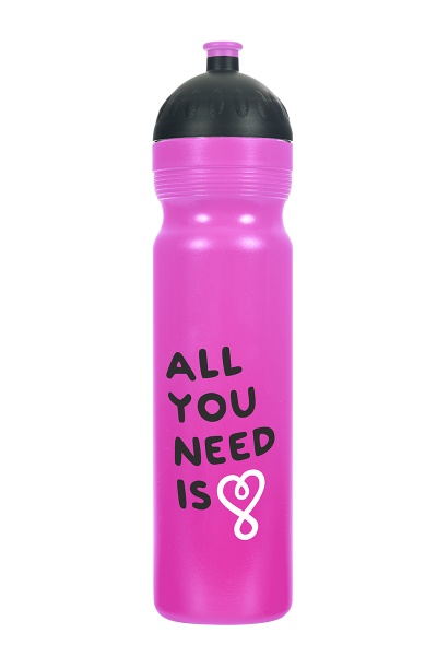 Zdravá lahev UAX All you need - fialová 1,0l