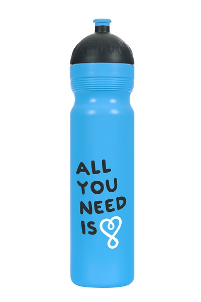 Zdravá lahev UAX All you need - modrá 1,0l