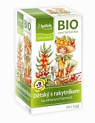 BIO Dětský bylinný čaj s rakytníkem 20x1,5g