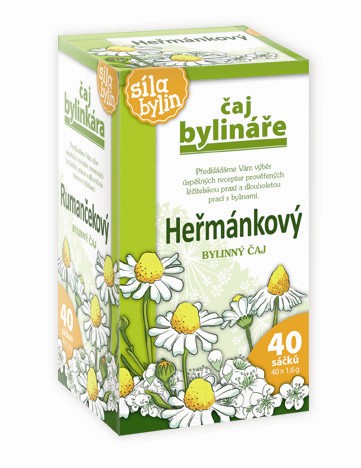 Bylinář Heřmánkový čaj 40 x 1.6 g