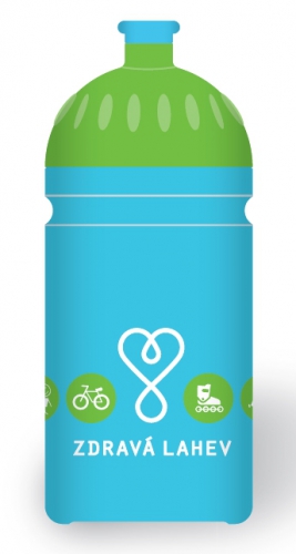 Zdravá lahev 0,5 l - Logo
